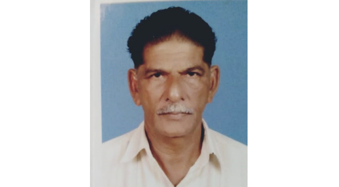 പൊഞ്ഞനം തൊപ്പിയിൽ ഉമ്മർ കുട്ടി മകൻ മുഹമ്മദ് (73) മരണപ്പെട്ടു