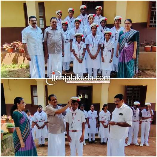 ജൂനിയർ റെഡ് ക്രോസ് ക്യാപ്പിങ്ങ് സെറിമണി . ജൂനിയർ റെഡ് ക്രോസ് ക്യാപ്പിങ്ങ് സെറിമണി .